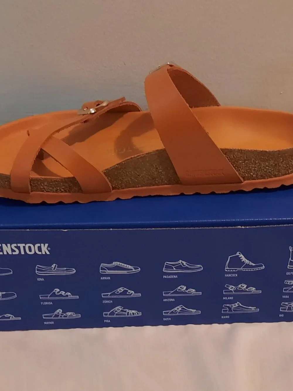 Birkenstock Mayari, size 40 US ladies 8-9 Normal/regular fit